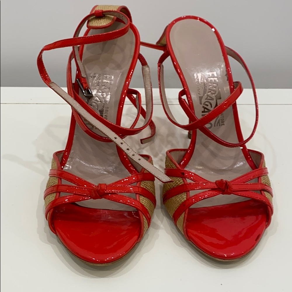 Salvatore Ferragano sandals size 39 ( never worn)